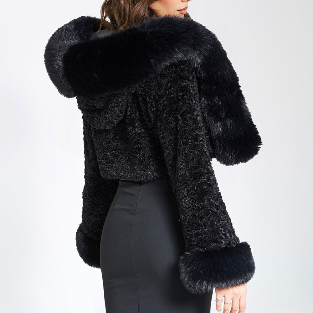 Celeste Luxe Faux Fur Jacket