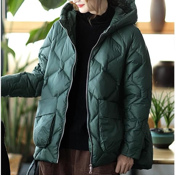 Emma - Elegant Winter Jacket with Hood