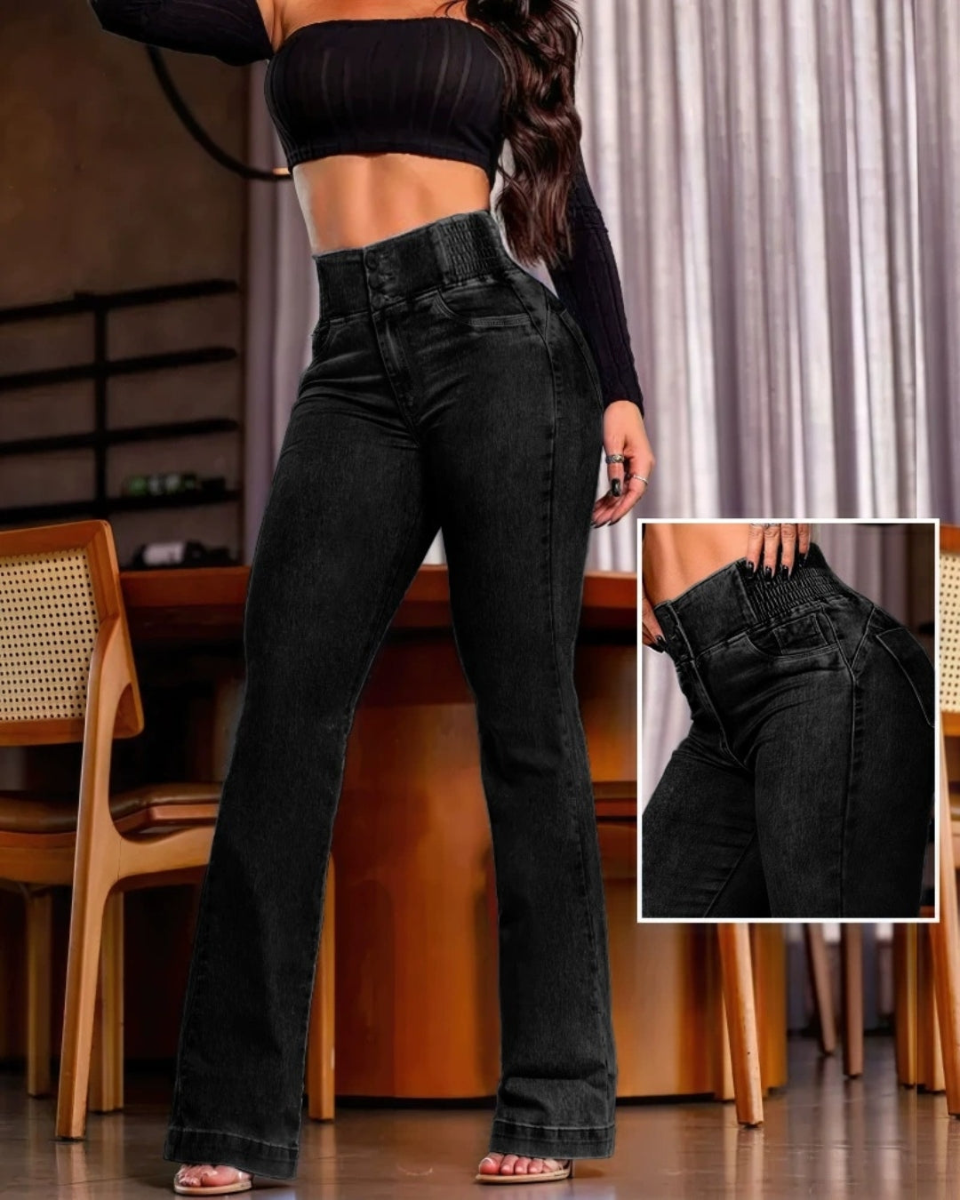 Alessia – High-Waisted Sculpting Jeans