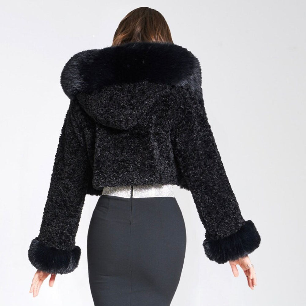 Celeste Luxe Faux Fur Jacket