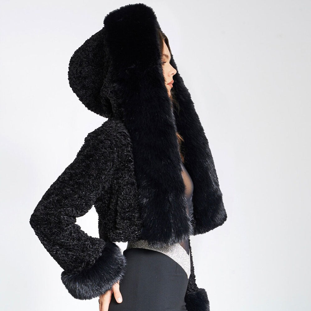 Celeste Luxe Faux Fur Jacket