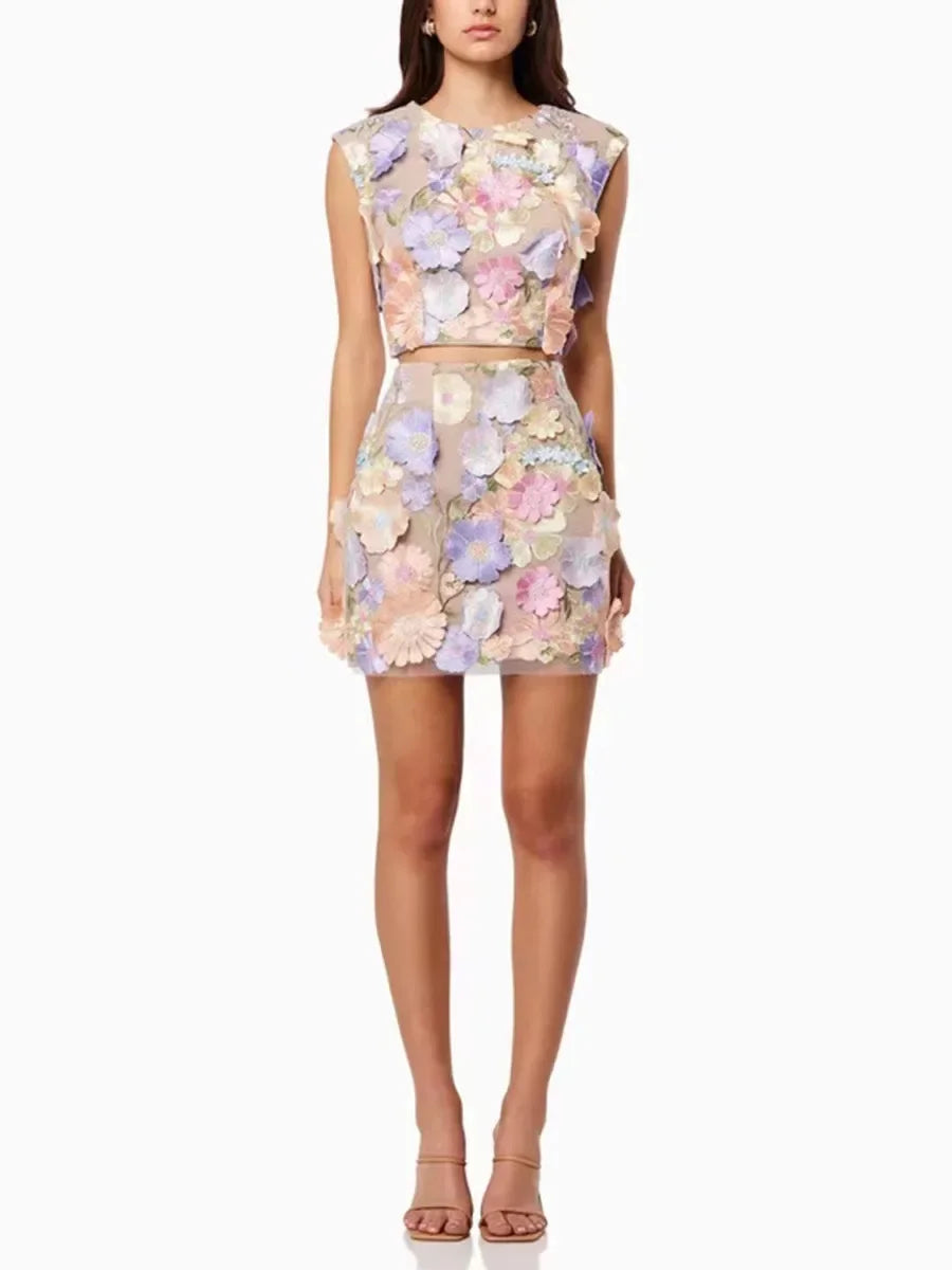 Amelia Bloom Set - The Radiant Floral Ensemble