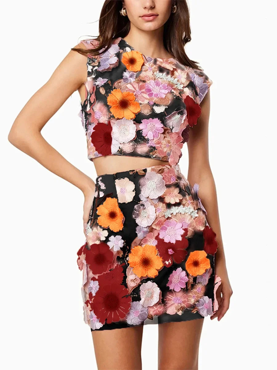 Amelia Bloom Set - The Radiant Floral Ensemble