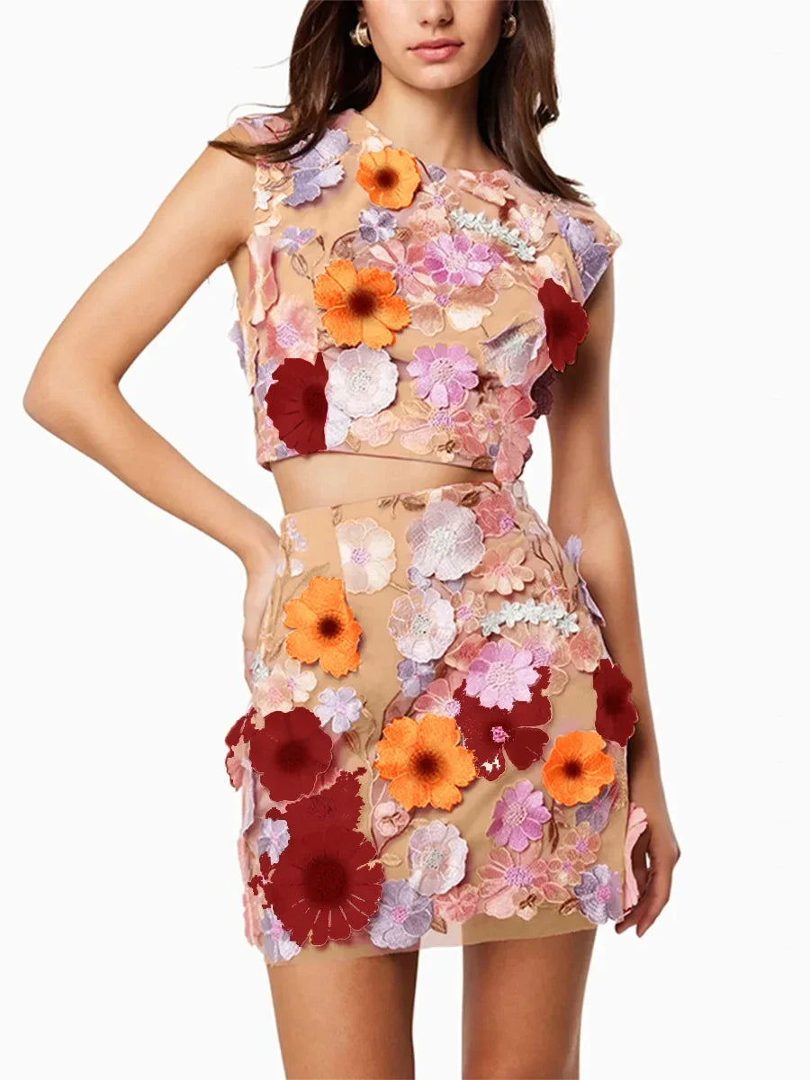 Amelia Bloom Set - The Radiant Floral Ensemble
