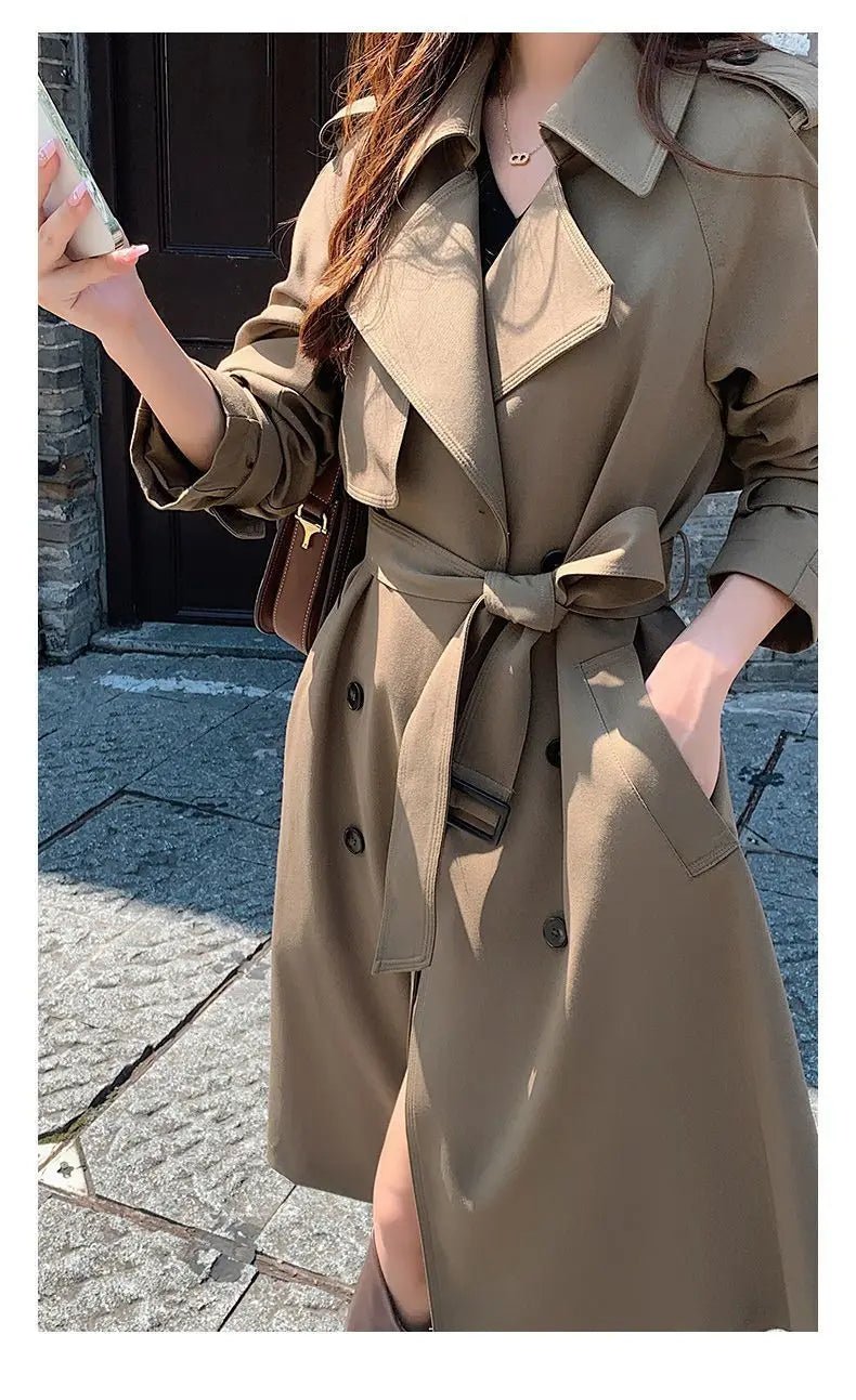 ELEA - Classic Trench Coat - FASHION CHAFRA