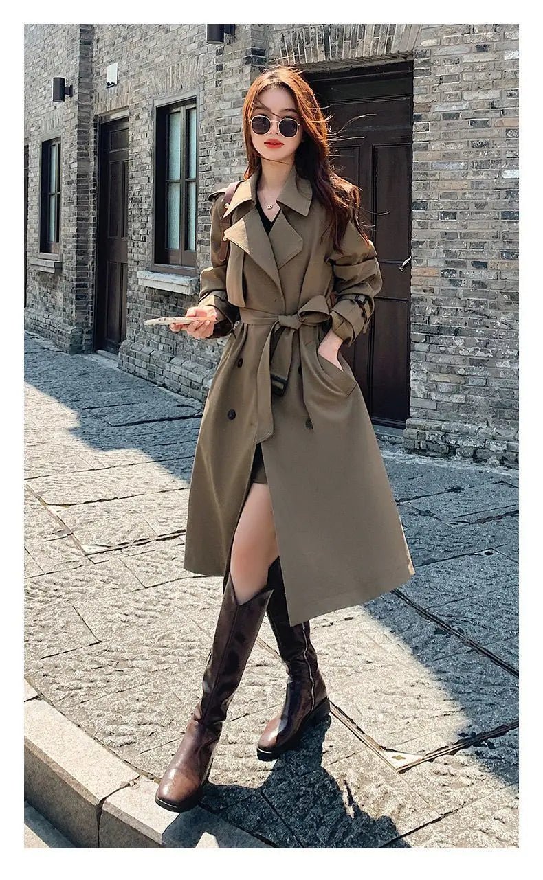 ELEA - Classic Trench Coat - FASHION CHAFRA